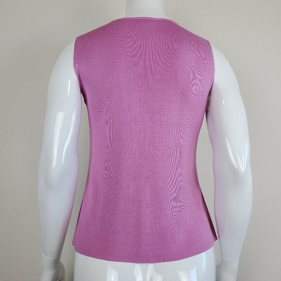 Ann Taylor Lavender Knit Tank - Picture 3 of 8